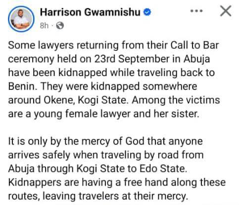 Friends raise alarm over lawyer who was 